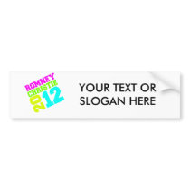 ROMNEY CHRISTIE VP NEON COLLEGIATE.png Bumper Stickers