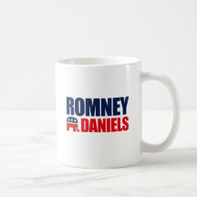 ROMNEY DANIELS TICKET 2012 MUG