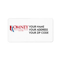 Romney - Embracing Liberal Policies since 2006 labels