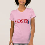 Romney es un perdedor camisetas
