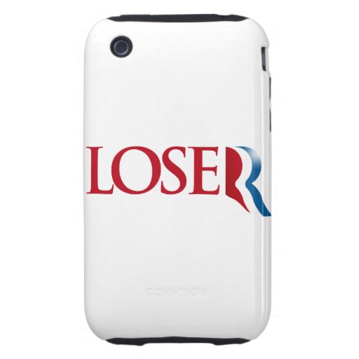 Romney es un perdedor iPhone 3 tough coberturas