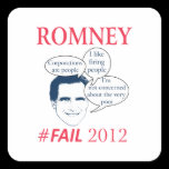 Romney Fail stickers