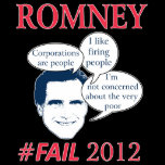 Romney Fail t-shirts