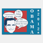 Romney Fail yard signs