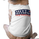 ROMNEY FOR PRESIDENT (Banner) Pet T-shirt