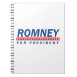 ROMNEY FOR PRESIDENT (Blue) Notebooks
