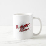 ROMNEY FOR PRESIDENT (Burst) Coffee Mugs