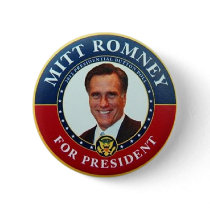 Romney for President Button