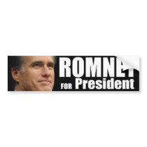 Romney for President - Election Bumper Stickers