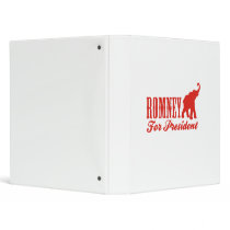 ROMNEY FOR PRESIDENT (Gothic) Binders