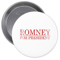 ROMNEY FOR PRESIDENT (Red) buttons