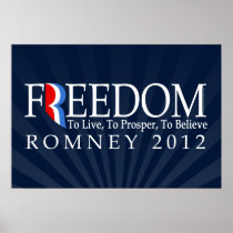 Romney Freedom Poster