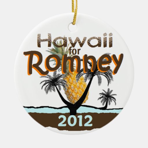 ROMNEY HAWAII ORNAMENTS