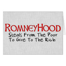 Romney Hood Greeting Card