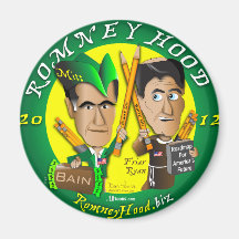 Romney Hood Refrigerator Magnet