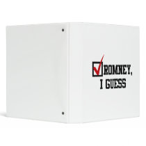 Romney, I guess Vinyl Binders