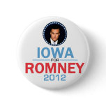 Romney Iowa Button