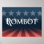 ROMNEY IS A ROMBOT -.png Posters