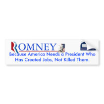 Romney: Job Creator Bumper Stickers