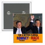 Romney-Mack 2012 Buttons