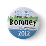 Romney Michigan Buttons