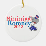 Romney MISSISSIPPI Ornament