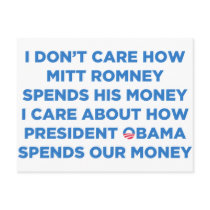 Romney Money Post Card