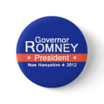 Romney NH 2012 Button