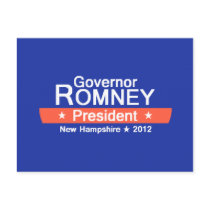 Romney NH 2012 Postcard