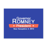 Romney NH 2012 Postcard