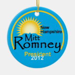 Romney NH Ornament