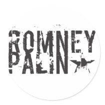 Romney Palin stickers