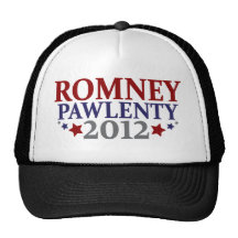 Romney Pawlenty 2012 Trucker Hat