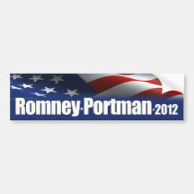Romney - Portman - 2012 Bumper Sticker