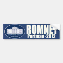Romney - Portman - 2012 Bumper Sticker