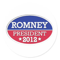 Romney President 2012 stickers