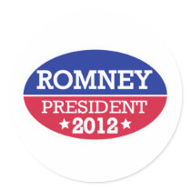 Romney President 2012 stickers