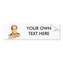 ROMNEY Propaganda Bumper Sticker