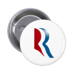 ROMNEY R LOGO PINS