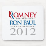 ROMNEY - RON PAUL 2012.png Mouse Pad