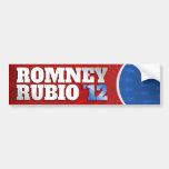 Romney - Rubio '12 Pegatina De Parachoque