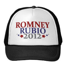 Romney Rubio 2012 Trucker Hats