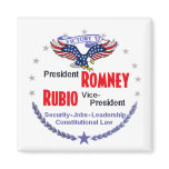 Romney Rubio Fridge Magnet