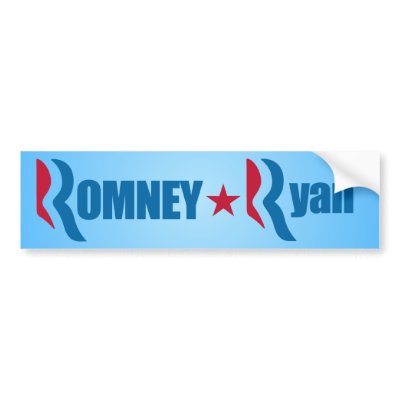Romney - Ryan- 2012 Bumper Sticker