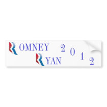 Romney Ryan 2012 bumper stickers