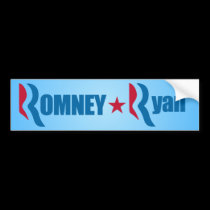 Romney - Ryan- 2012 bumper stickers