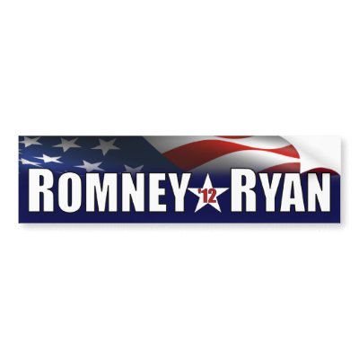 Romney - Ryan - 2012 Bumper Stickers