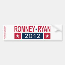 Romney Ryan 2012 Bumper Stickers
