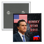 Romney-Ryan 2012 Buttons