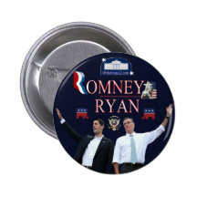 Romney-Ryan 2012 Campaign Button
